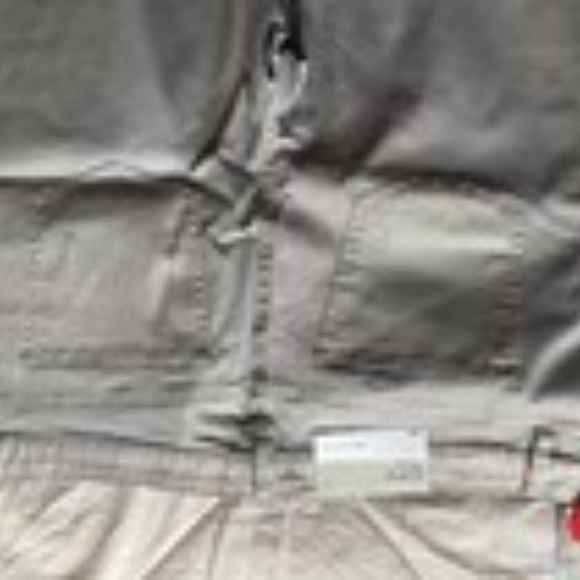 LIZ CLAIBORNE Plus Size Dressy Jeans Pants City Skinny Silver Glow Sz 18 NWT - Picture 12 of 13